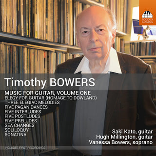 the album cover for Miyabi Duo - Timothy Bowers: Guitar Music Vol. 1