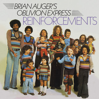 the album cover for Brian Auger's Oblivion Express - Reinforcements