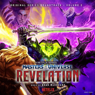 the album cover for Bear McCreary - Masters Of The Universe: Revelation Volume 2 -Ost