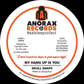 the album cover for Skull Snaps - My Hang Up Is You (2026 Remixes)