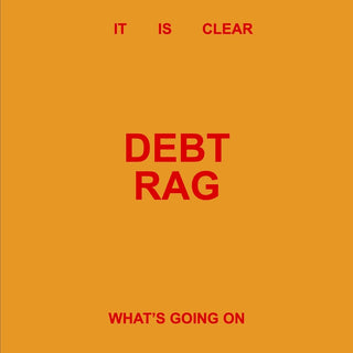 the album cover for Debt Rag - It Is Clear What's Going On - Beige (Beig) [Colored Vinyl]