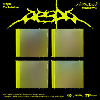 the album cover for Aespa - LEMONADE (SINGLE CD Ver.) [WINTER]