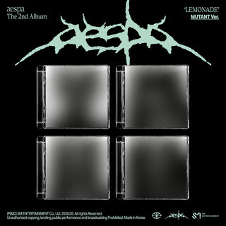the album cover for Aespa - The 2nd Album ‘LEMONADE’ [MUTANT Ver.]