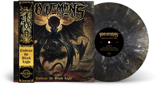 the album cover for 100 Demons - Embrace the Black Light [Indie Exclusive Onyx Marble]
