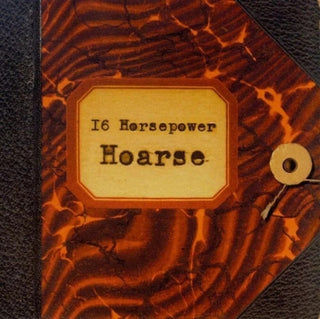 the album cover for 16 Horsepower - Hoarse - Live [Colored Vinyl] (Red)