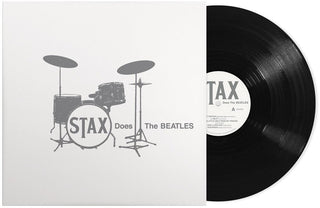 the album cover for Various - Stax Does The Beatles [Black]