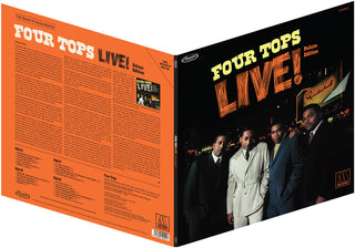 the album cover for Four Tops - Four Tops Live - The Complete Performance [Deluxe]