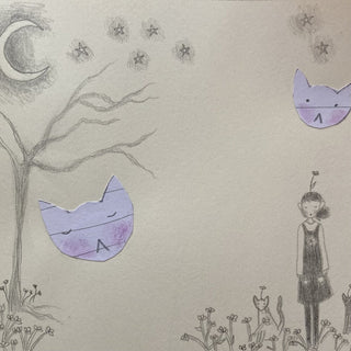 the album cover for Mage Tears - Cats In The Cold