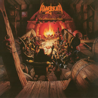 the album cover for Magnum - On A Storyteller's Night [Colored Vinyl] [180 Gram] (Org) (Hfsm)