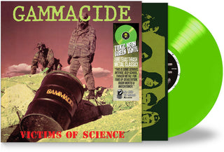 the album cover for Gammacide - Victims of Science