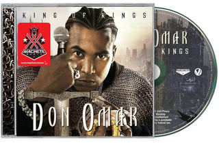 the album cover for Don Omar - King Of Kings (Machete 20th Anniversary) (Aniv)