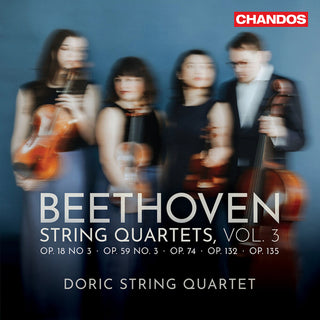 the album cover for Doric String Quartet - Beethoven: String Quartets Vol. 3