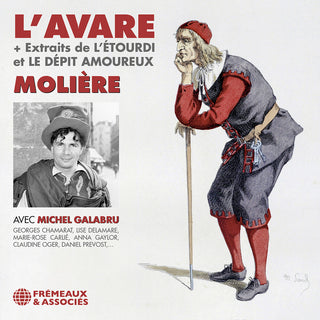 the album cover for Moliere - L'avare (Plus Extraits De L'etourdi Et - Moliere - L'avare (Plus Extraits De L'etourdi Et