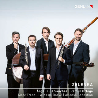the album cover for Angel Moreno  Luis Sanchez - Zelenka
