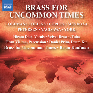 the album cover for Hiram Diaz - Brass For Uncommon Times