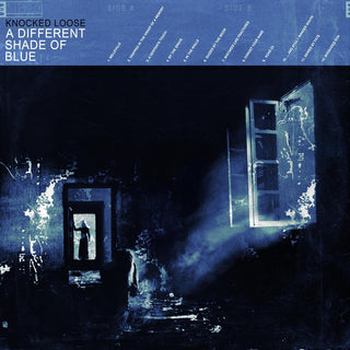 the album cover for Knocked Loose - Different Shade Of Blue [Colored Vinyl] (Smok)
