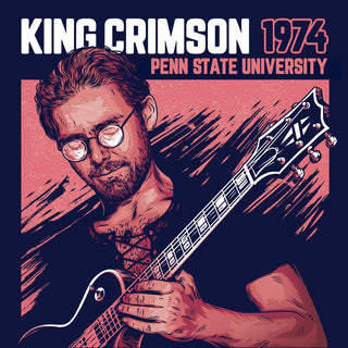 the album cover for King Crimson - 1974 Penn State University (Uk)