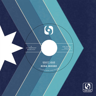 the album cover for Mina Moore - When The Spirit Says Sing b/w Heavy Load