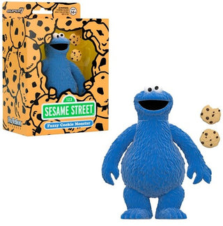 Super7: Sesame Street ReAction Figures - Cookie Monster (Fuzzy)