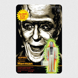 Super7: The Munsters ReAction Figure - Herman Munster (Monster Glow)