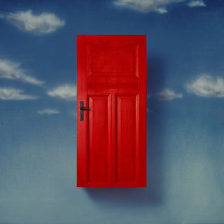 the album cover for Philipp Thimm  Johann - Red Door
