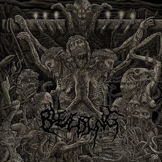 the album cover for Bleeding - Dispersed Blood Sustenance