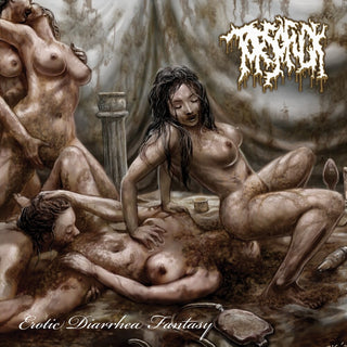the album cover for Torsofuck - Erotic Diarrhea Fantasy / As Semen Blends To Rot