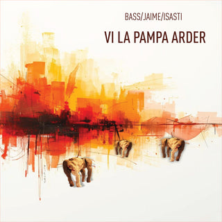 the album cover for Luciana Bass - Vi La Pampa Arder