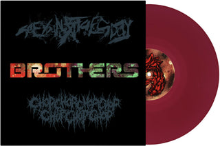 the album cover for See You Next Tuesday - Brothers (translucent Ruby Vinyl)