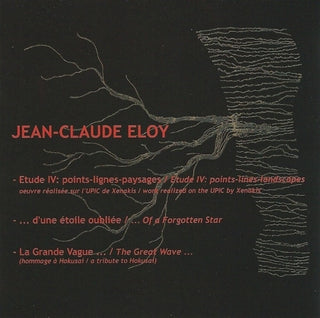 the album cover for Jean-claude Eloy - Etude Iv - D'une Etoile Oubliee - La Grande Vague