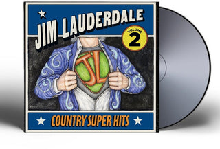 the album cover for Jim Lauderdale - Country Super Hits Volume 2