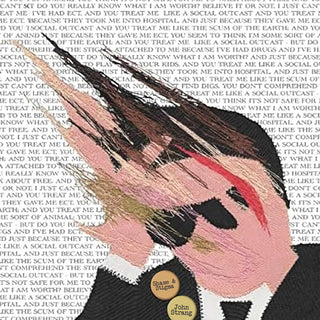 the album cover for Strang, John - Shame & Stigma