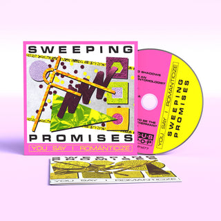 the album cover for Sweeping Promises - You Say I Romanticize