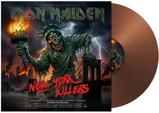the album cover for Iron Maiden - New York Killers [Indie Exclusive] [Colored Vinyl] [Limited Edition] [Indie Exclusive]