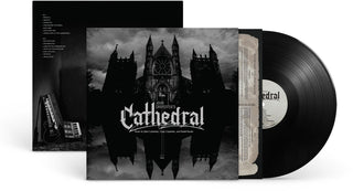 the album cover for John Carpenter - Cathedral [Black]