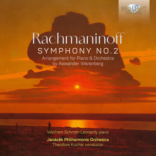 the album cover for Schmitt-Wolfram Leonardy - Rachmaninoff: Sym No. 2 (Arrangement For Pno