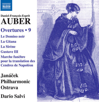 the album cover for Janacek Philharmonic Ostrava - Auber: Overtures Vol. 9