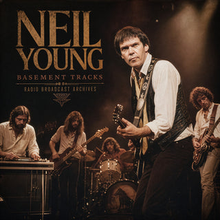 the album cover for Neil Young - Basement Tracks [Colored Vinyl]
