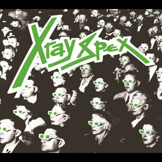 the album cover for X-Ray Spex - Obsessed With You (the Early Years)