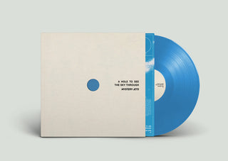 the album cover for Mystery Jets - Hole To See The Sky Through [Indie Exclusive] (Blue) [Colored Vinyl]