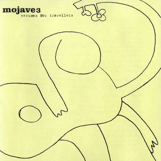 the album cover for Mojave 3 - Excuses For Travellers