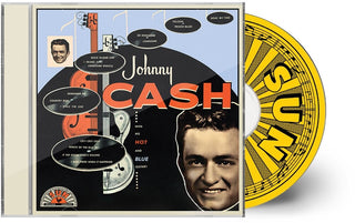 the album cover for Johnny Cash - With His Hot & Blue Guitar (Aniv) [Remastered]