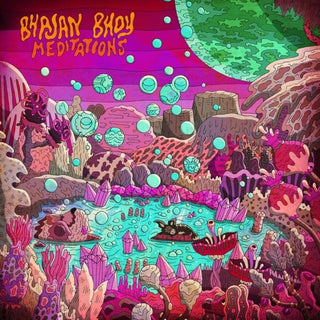 the album cover for Bhajan Bhoy - Meditations