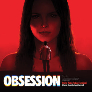 the album cover for Rock Burwell - Obsession (pearlescent Red Vinyl)