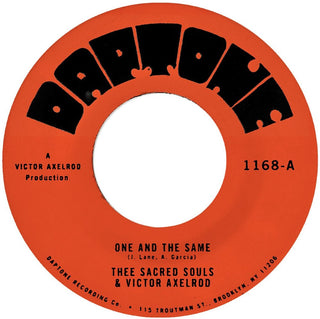 the album cover for Thee Sacred Souls - One & The Same B/W Same Difference