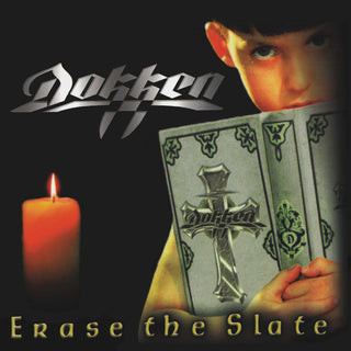 the album cover for Dokken - Erase the Slate (green Smoke Vinyl) (i)
