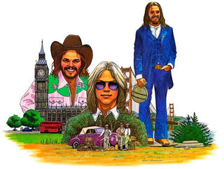 the album cover for America - History - America's Greatest Hits (emerald Green Vinyl/50th Anniversary Edition)