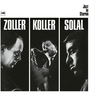 the album cover for Martial Solal - Zoller/koller/solal