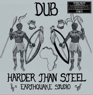 the album cover for Earthquake Studio - Dub Harder Than Steel
