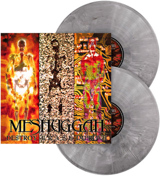 the album cover for Meshuggah - Destroy Erase Improve - 30th Anniversary Edition (2026 Remastered) [Gray, Black White Marble]